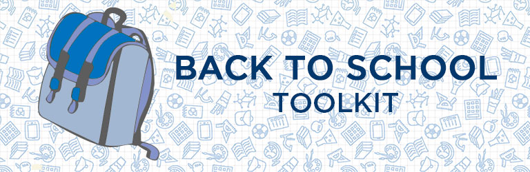 Back to School Promotional Banner