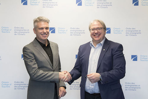 Ontario College of Teachers signs French language services protocol
